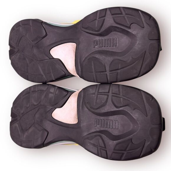 Puma Thunder Spectra Black Shoes Y2K‎ Sneakers Size 9 - Picture 5 of 7